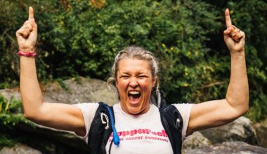Sara Davies, 42, builds strength with weighted walking – from pace to vest weight, copy her exact 7km plan