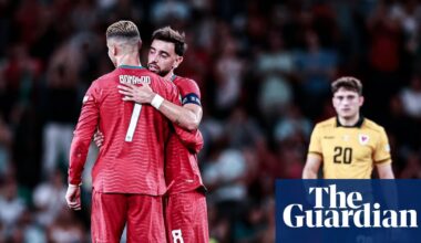 ‘Portugal’s greatest symbol’: Bruno Fernandes backs Cristiano Ronaldo despite walkout | Portugal