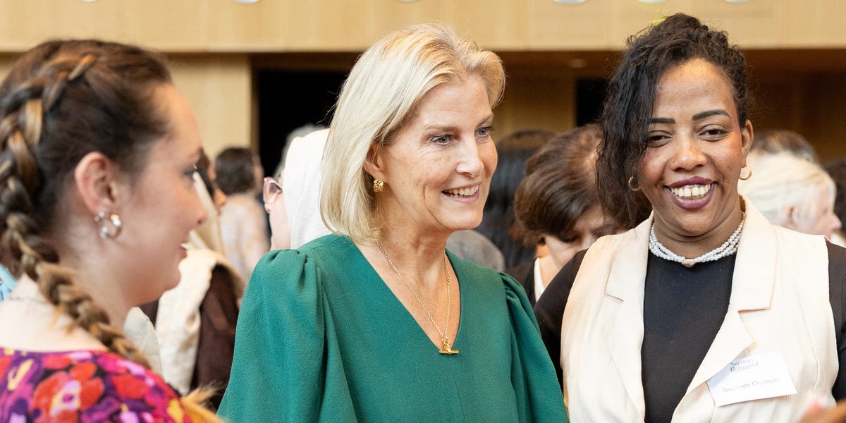 Sophie, Duchess of Edinburgh Travels to The Hague for Women's Peacebuilding Conference