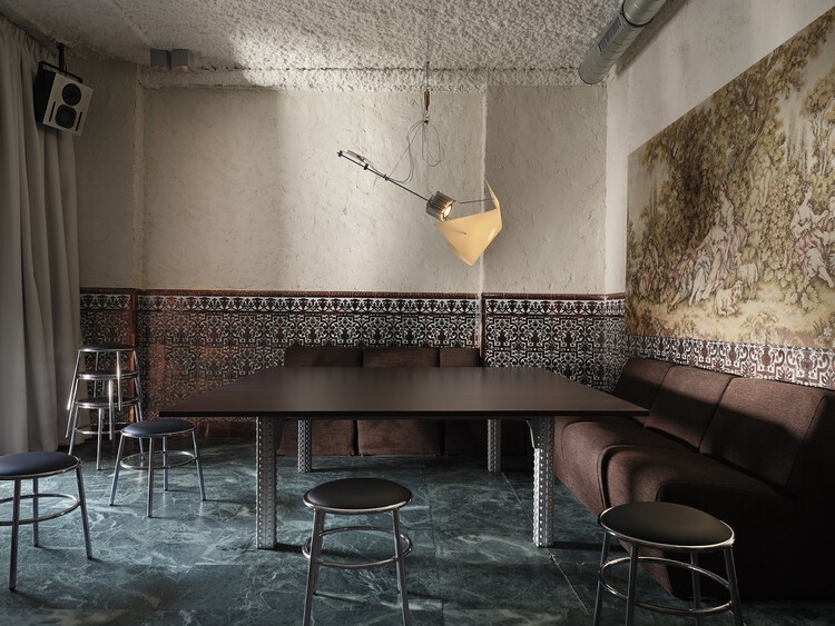 Martha Tavern / CODOO STUDIO - Interior Photography, Table, Lighting, Chair