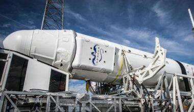 Falcon Heavy launched NROL-97 from Kennedy Space Center, capping a four-booster-landing day for SpaceX. Rocket Lab signs 20-mission Electron deal with Synspective.
