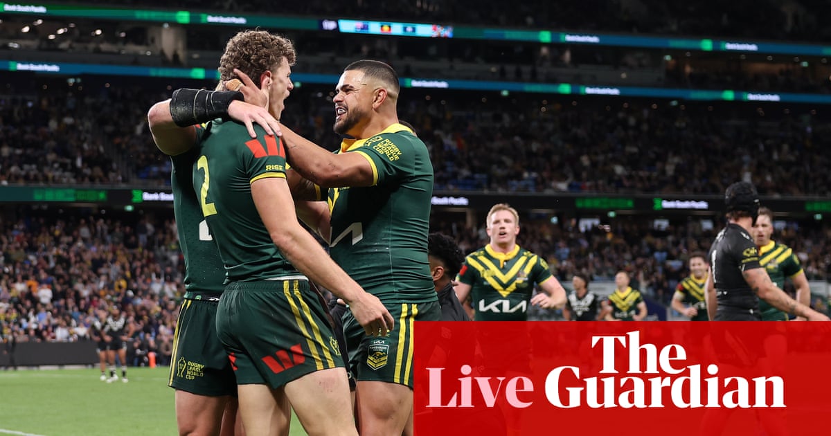 Australia 24-22 New Zealand: men’s Rugby League World Cup – live reaction | Rugby League World Cup 2026