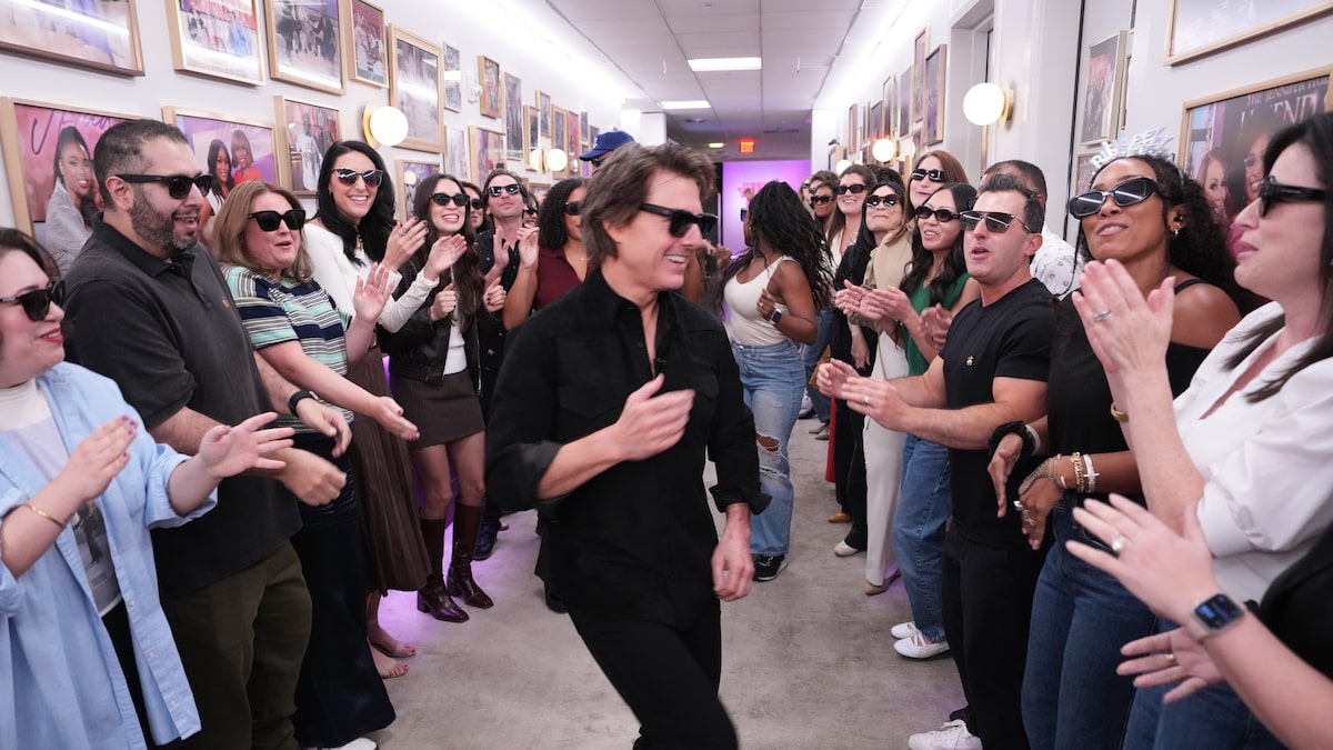See Tom Cruise Rock the Spirit Tunnel at ‘The Jennifer Hudson Show’!