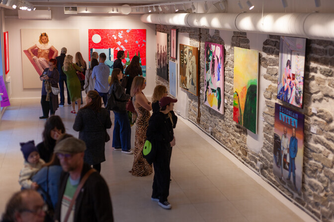 Gallery: Young Estonian artists' fall exhibition opens in Tallinn | News