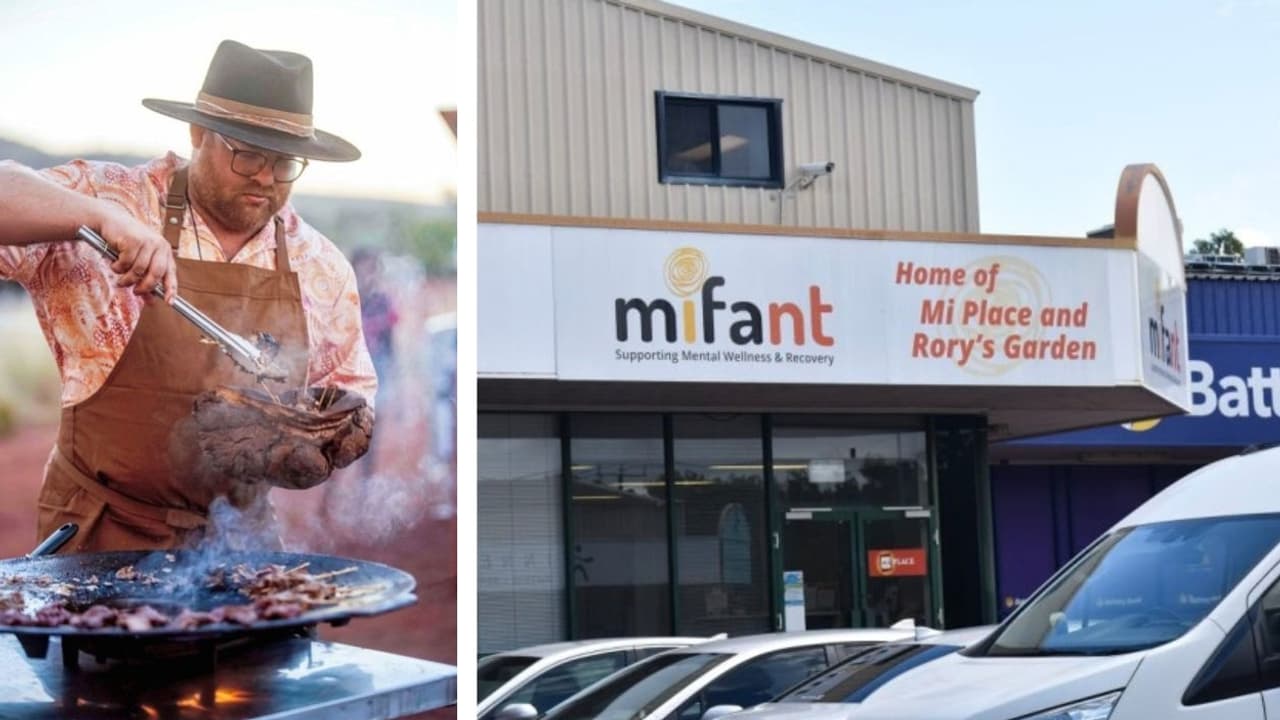 Zach Green brings bush food and healing to NT Mental Health Week