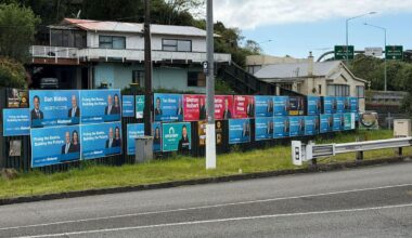 NZTA says it will order Northcote election hoardings to come down after permission not sought