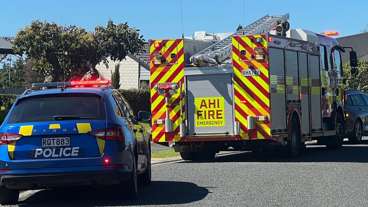 Tauranga house struck by car, emergency crews respond