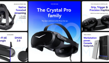 Pimax Unveils Crystal Pro Wireless PC VR Headset with Native Foveated Streaming