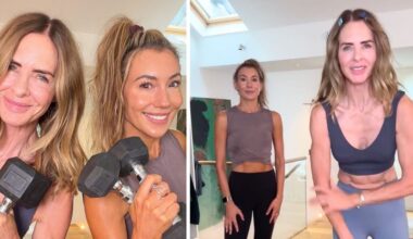 Trinny Woodall, 62, builds strong arms at home with these 9 exercises: ‘You don’t need a gym membership’