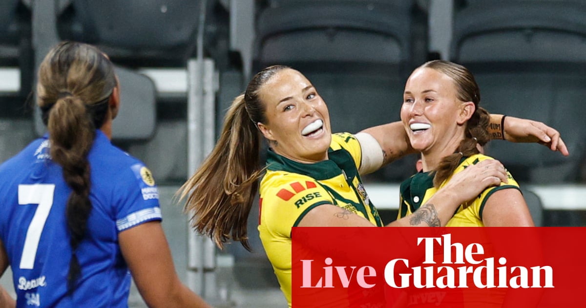 Australia 40-0 Samoa: women’s Rugby League World Cup – as it happened | Women's Rugby League World Cup