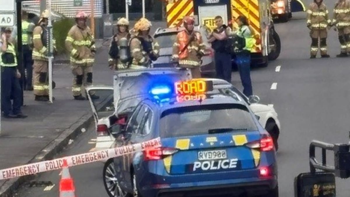 Hazardous materials found in car after fleeing driver stopped in Epsom, Auckland