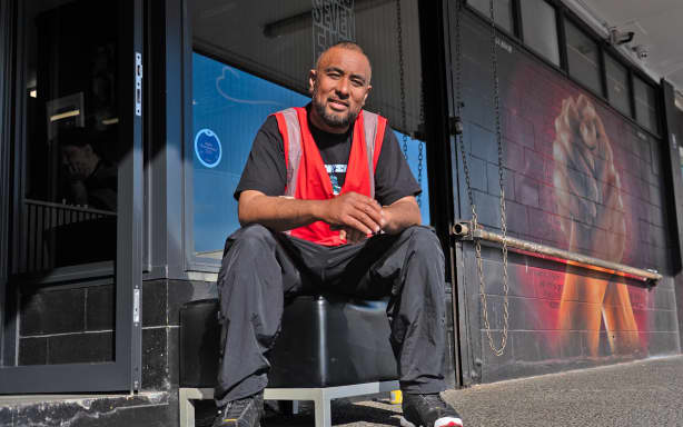 Savele "Fitz" Refiti says community solidarity helps families stretch their budgets.