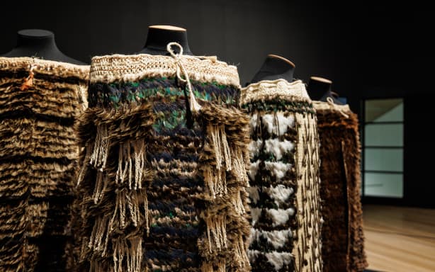 Photo from the Ripoi Anamata, Ripoi Inamata Exhibition Official opening event held at Waikato Museum in Hamilton, Waikato, New Zealand on Thursday, 15 October, 2026. Photography by Mike Walen / KeyImagery. Copyright: © 2026 Te Whare Taonga o Waikato Museum and Gallery.