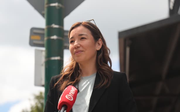 Opportunity Party leader Qiulae Wong in West Auckland.