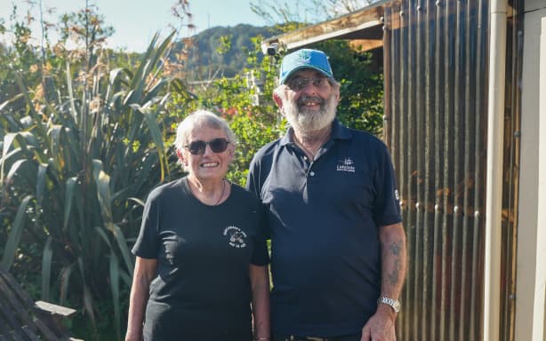 Jane Wells and Pat Kennedy, Blackball residents