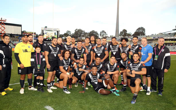 Junior Kiwis
Junior Kangaroos v Junior Kiwis, international rugby league, New Zealand v Australia, GIO Stadium, Canberra, Australia. 5 May 2017, Copyright Image: Paul Seiser / www.photosport.nz