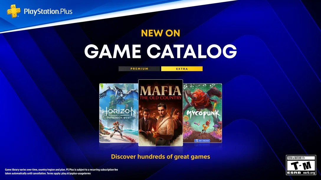 Mafia: The Old Country and some other games coming to PlayStation Plus in October.