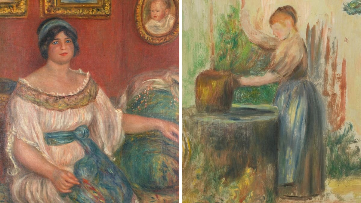 Two Renoir paintings stolen in French museum heist have been recovered