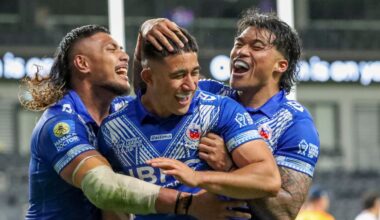 Samoa beat France to open Rugby League World Cup account