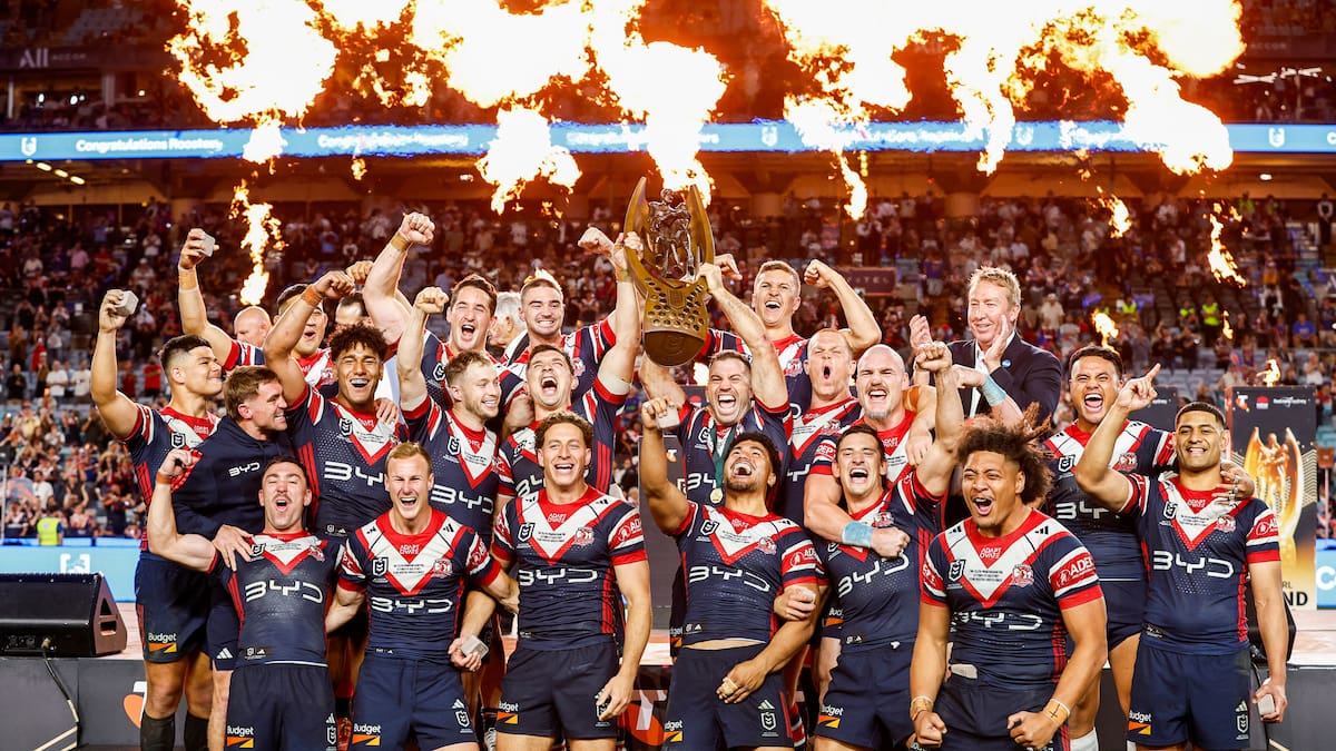 NRL grand final: Sydney Roosters beat Newcastle Knights in epic decider