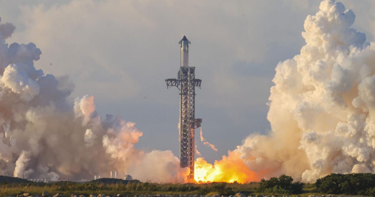 Photos: Starship launches from Texas as Elon Musk plans a $100 billion spaceport in Louisiana | Photos