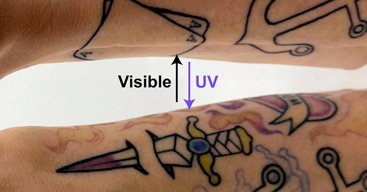 ‘Invisible’ tattoos switch on and off under different light | National