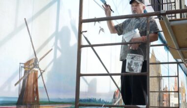 Artist updates his Seventh Street mural | News