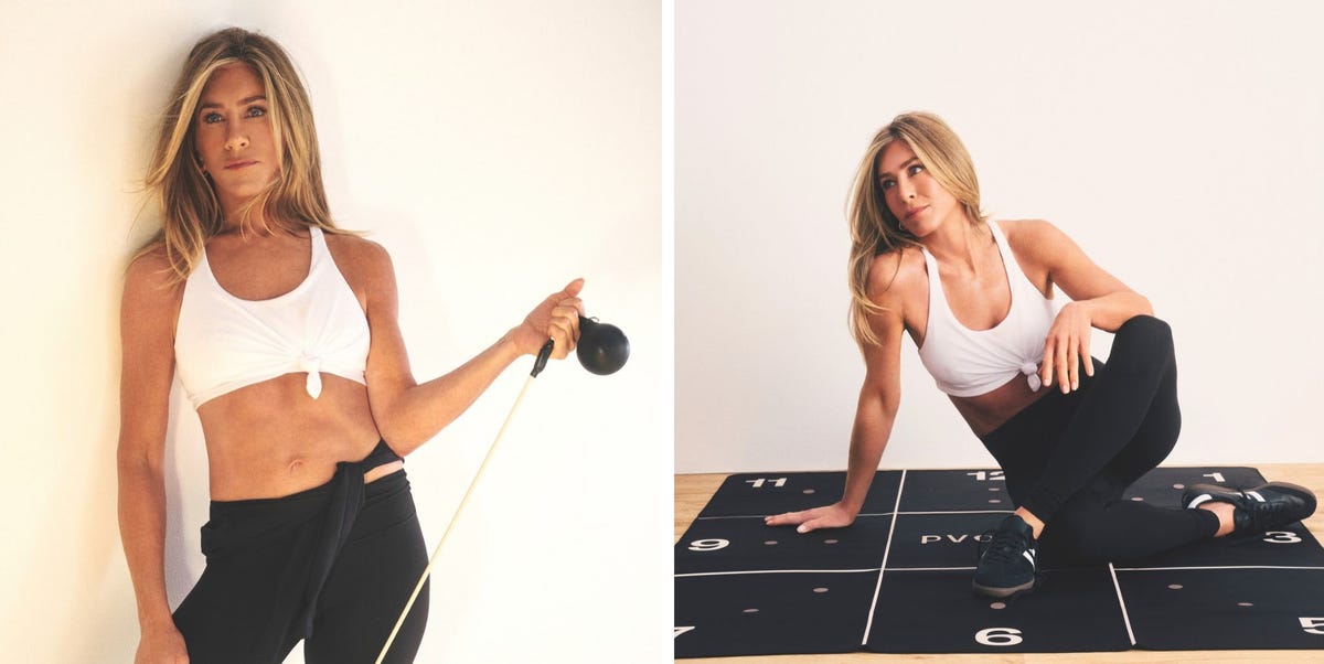 Jennifer Aniston, 57, does this tricep exercise to build arm muscle while watching TV – how to do it to save time