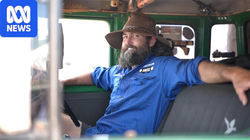 Convoy of vintage cars visits Bullara Station to get farmers talking about mental health