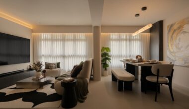 Hotel concept, cafe for two in interior designer’s four-room Punggol HDB flat