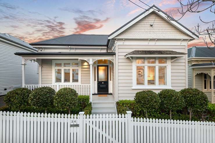 A deceased estate on Albany Road, in Auckland's Ponsonby, sold a year ago for $2.325m. It resold in July for $5.7m after an extensive makeover. Photo / Supplied