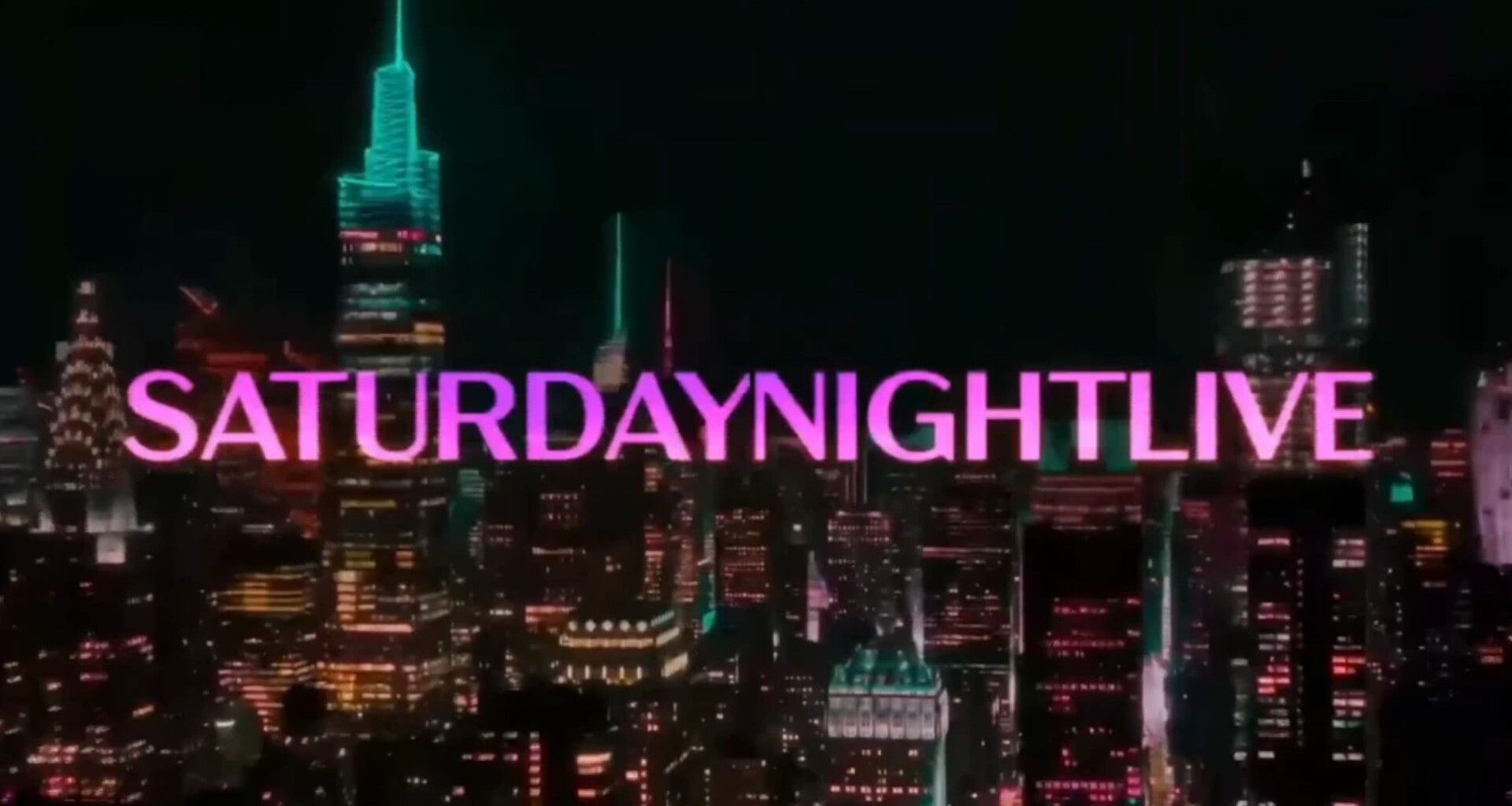 Title card for "Saturday Night Live"