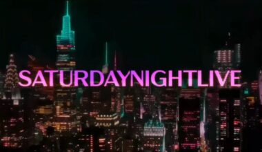 Title card for "Saturday Night Live"
