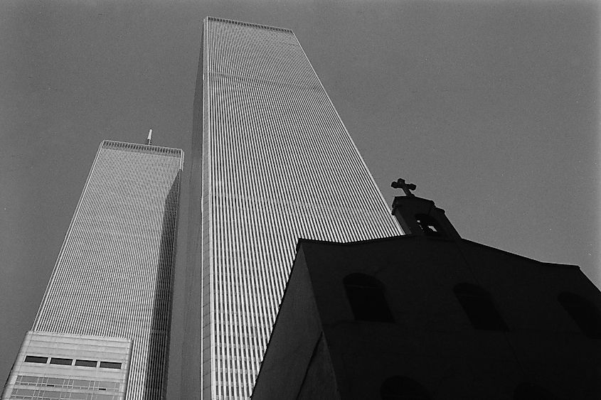 The World Trade Center.