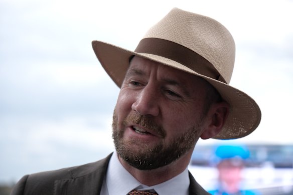 Trainer Ciaron Maher.