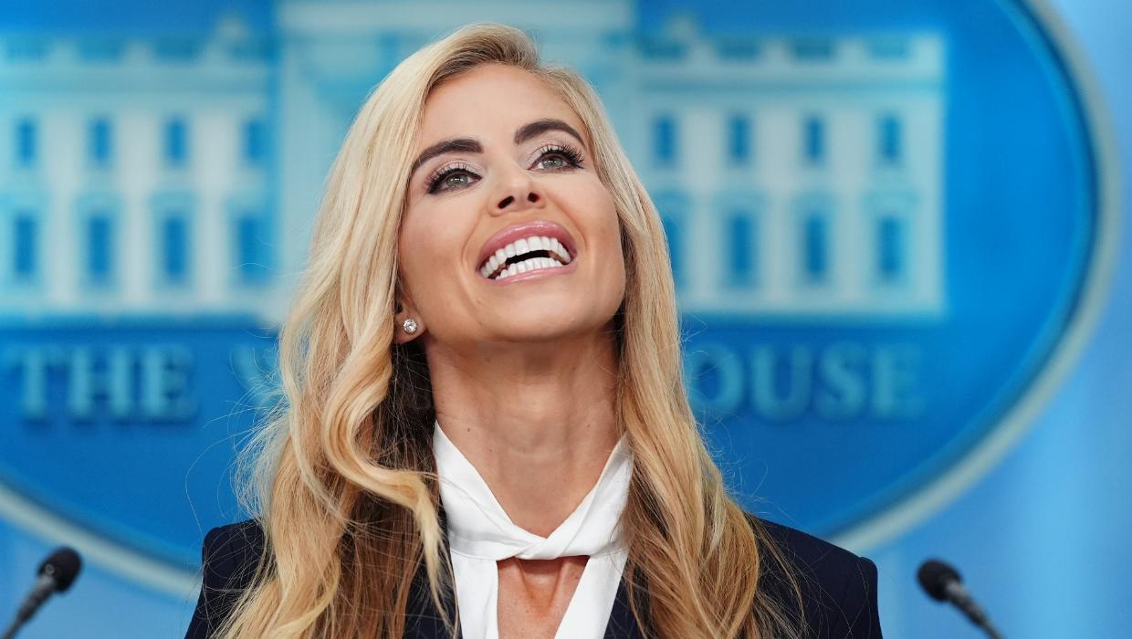 Trump casts doubt on press secretary Zacharia's future - Stuff