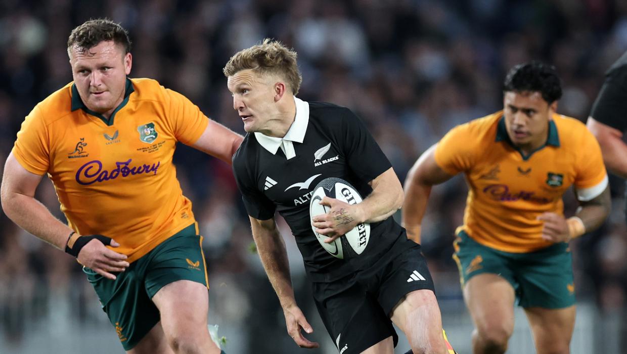 Damian McKenzie eases jitters by sparking All Blacks victory on commanding return at first-five - Stuff