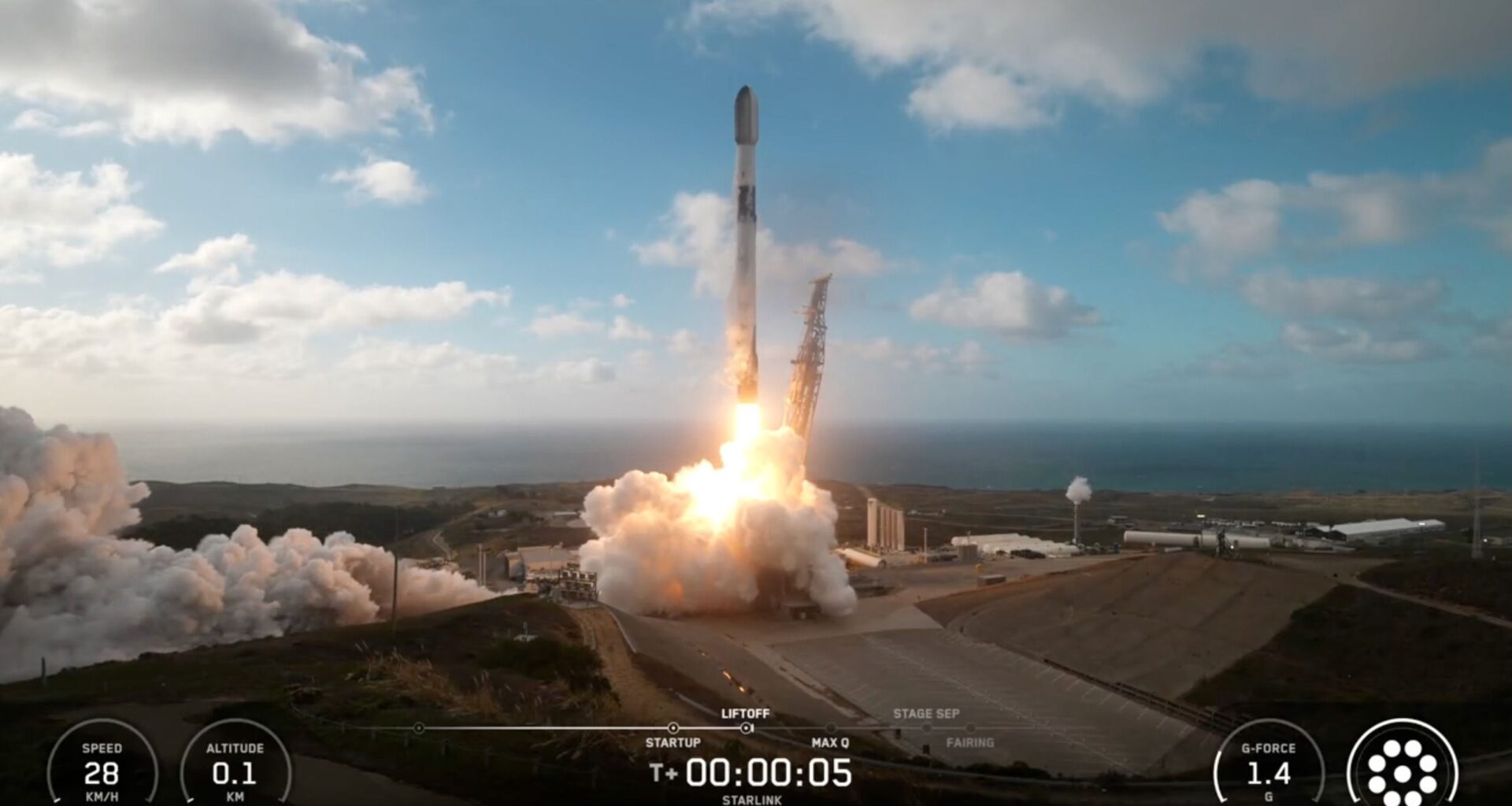 SpaceX launches Starlink satellites from California as Falcon 9 cadence slows (photos)