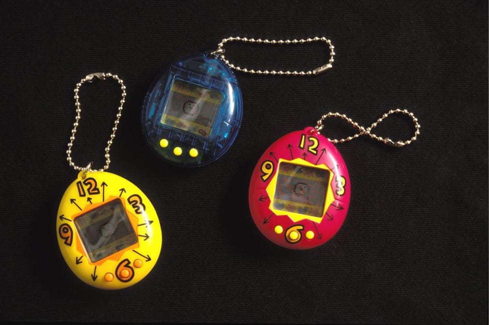 Illustration: Tamagotchis In France On June 02, 1997. france june 02: illustration: tamagotchis in france on june 02, 1997. (photo by xavier rossi/gamma rapho via getty images)
