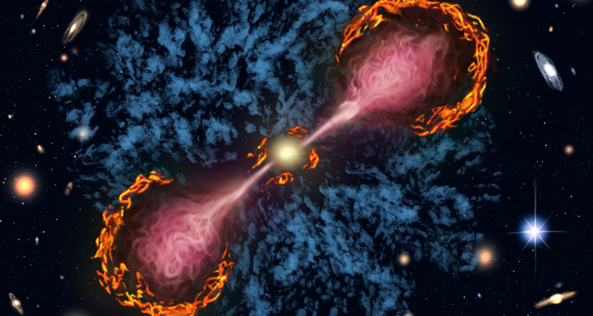 Supermassive black holes 'kill' their host galaxies using plasma jets as their murder weapons