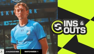 A-League Men Matchweek 1 Ins & Outs: Team News, Line-Ups