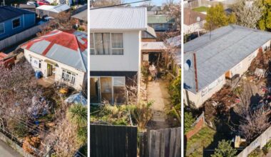 Three junk-filled Christchurch homes owned by late musician George Stewart sell for $1.185m