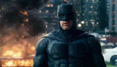 Ben Affleck as Batman in "Justice League," 2017 (Warner Bros. Pictures/Everett Collection)