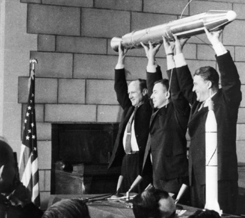 The United States&rsquo; first successful satellite, Explorer 1, launched on Jan. 31, 1958, and discovered the radiation belt around Earth.