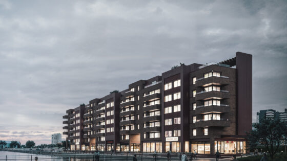 HAUS Collective submits 89-home Glasgow Waters scheme