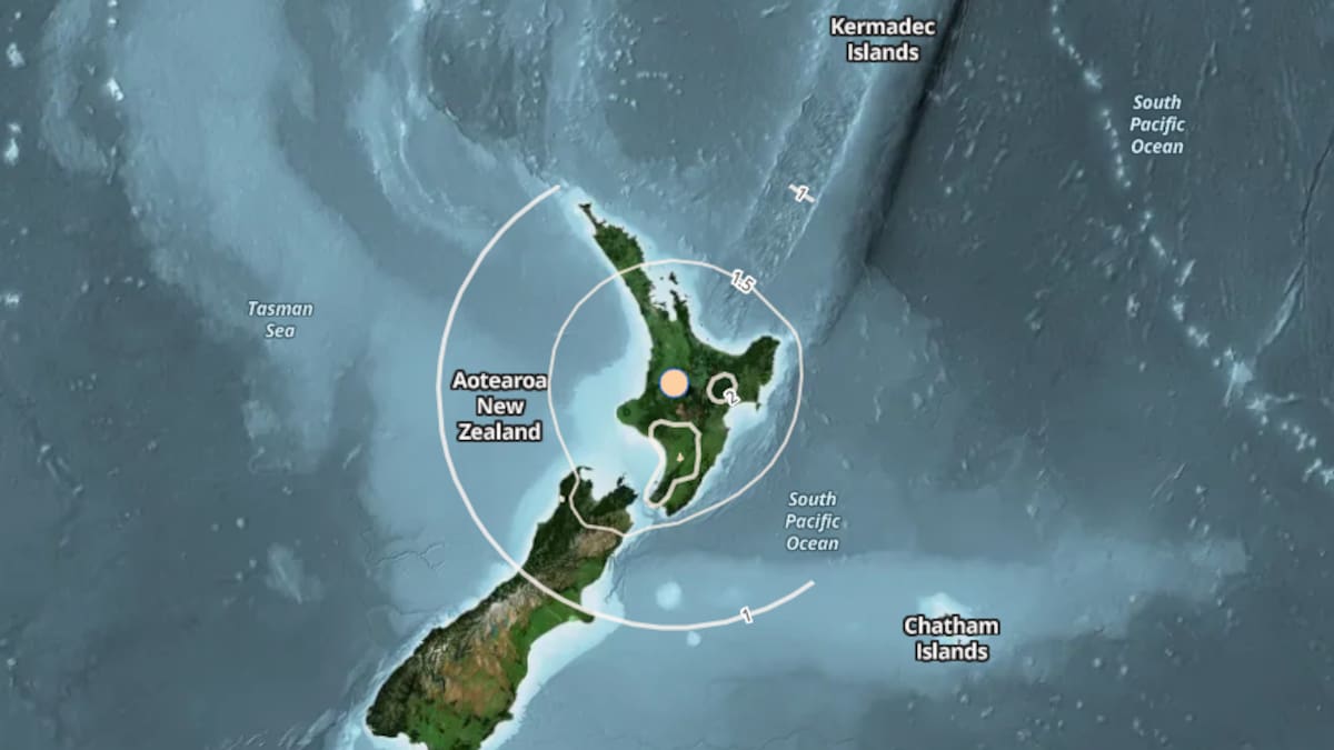 Magnitude 5.7 earthquake near Taumarunui, more than 5000 people report shakes