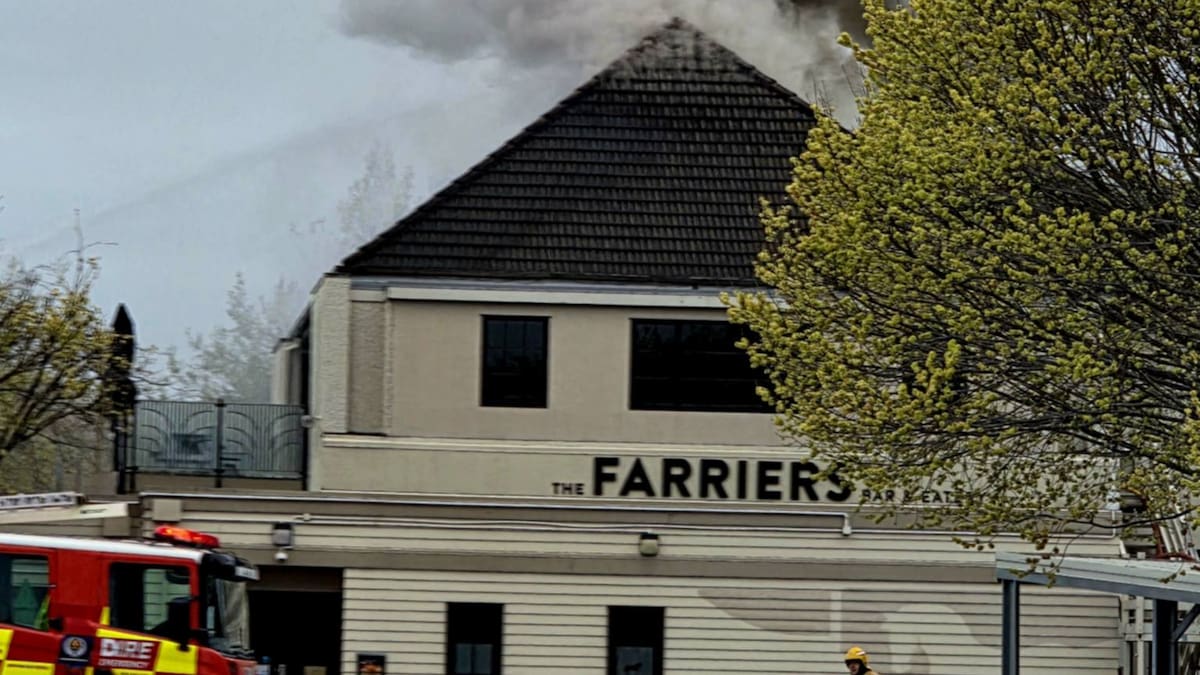 Fire at Masterton central eatery under control, fire crews remain at scene