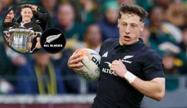 Cam Roigard admits to 'weird' feeling ahead of Bledisloe Cup as All Blacks star makes 'stinging' admission after Springboks loss