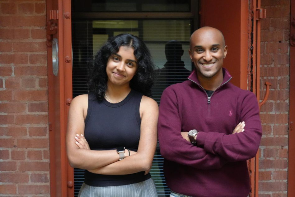 Colare cofounders Esther Thomas and Nain Abdi. Image: Colare