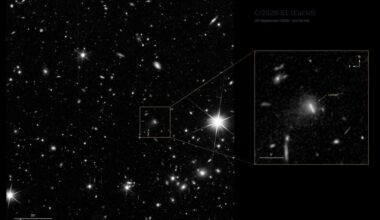 The Euclid space telescope captured this image of the comet C/2026 S1 (Euclid), the first comet discovered by the space telescope. This is a happy accident, since Euclid's mission is to measure billions of galaxies and study the force that drives the expansion of the Universe, dark energy. Euclid has observed other comets, but this is the first one it's discovered. Image Credit: ESA/Euclid/Euclid Consortium/NASA, M. Pöntinen et al. 2026. Licence: CC BY-SA 3.0 IGO or ESA Standard Licence